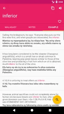 Malagasy English Offline Dictionary & Translator android App screenshot 3