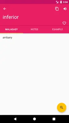 Malagasy English Offline Dictionary & Translator android App screenshot 4